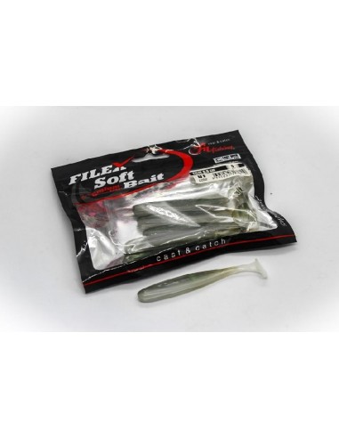 Shad Filfishing Felix, Culoare 01, 7.5cm, 5buc/plic