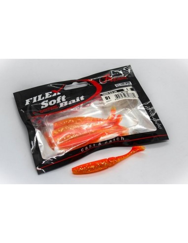 Shad Filfishing Tama, Culoare 01, 8.5cm, 5buc/plic