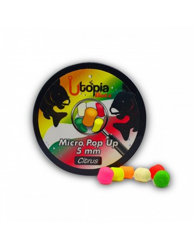 Pop-up Utopia Baits Fluoro Mix, 5mm, 60gr