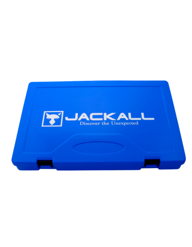 Cutie pentru Naluci Jackall 2800D Tackle M, Culoare Blue, 27.5x18.5x3.9cm