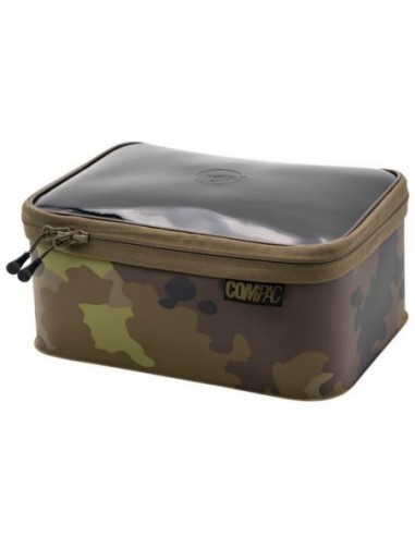 Borseta Semi-Rigida pentru Accesorii Korda Compac 220, Kamo, 28x20x12cm