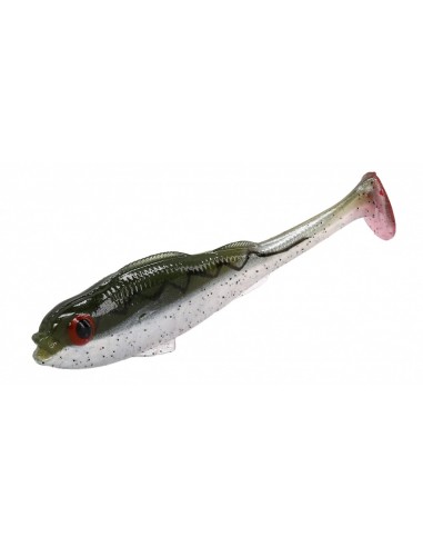 Shad Mikado Real Fish, Culoare Frog, 6.5cm, 6buc/plic