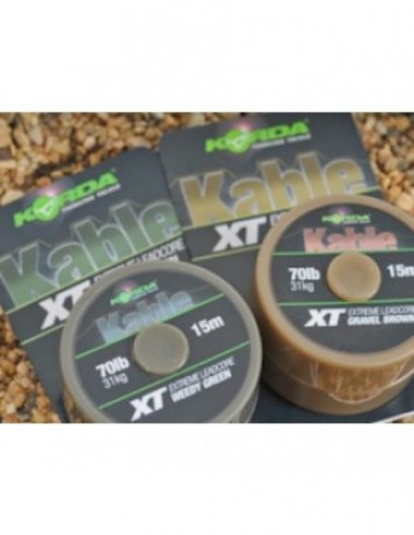 Fir Leadcore Korda Kable XT Extreme, 70lbs, 15m