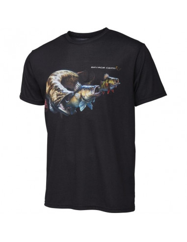 Tricou Savage Gear Cannibal Black