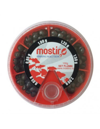 Set Plumbi Mostiro Alice Despicate, 100g, 0.65-2.00g