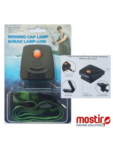 Lanterna cap Mostiro GY-01