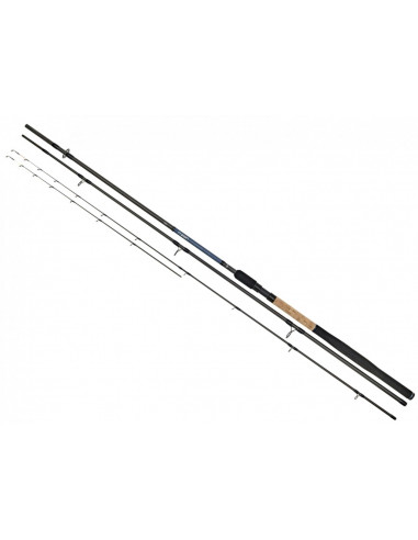 Lanseta Daiwa N'Zon Light/Medium Feeder, 3.90m, 80g, 3+2buc