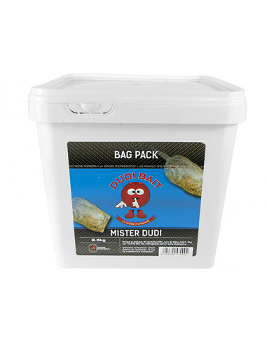 Nada Dudi Bait Bag Pack Mister Dudi + Atractant Lichid Competition, 2.5kg