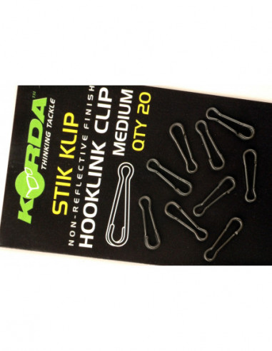 Agrafa Korda Hooklink Stik Klip, Marime S, 20buc/plic