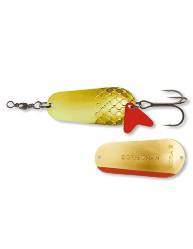 Lingurita Oscilanta Cormoran Cora Z, Gold Gold, 6.7cm, 30g