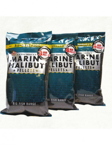 Pelete Dynamite Baits Marine Halibut, 3mm, 900g