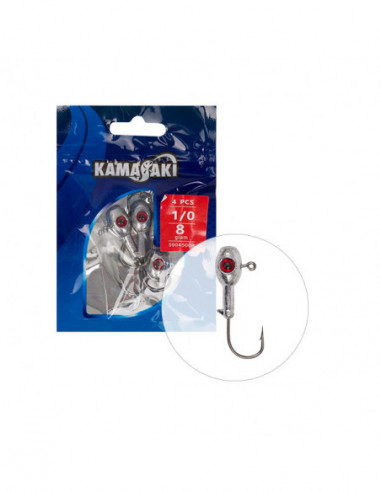 Jig Kamasaki Red Shot Jig, 4g, Nr. 2, 5buc/plic