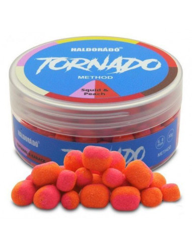 Wafters Haldorado Tornado Method, Squid and Peaches, 6-8mm, 30g