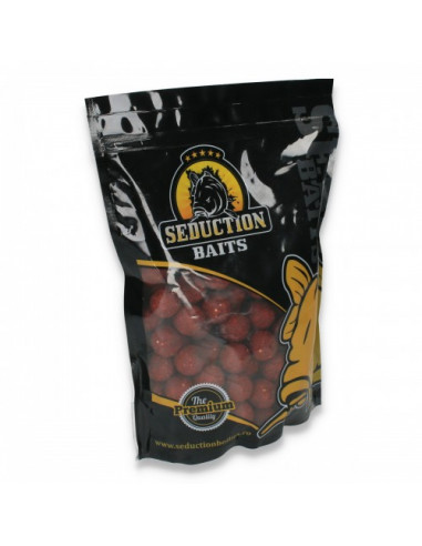 Boilies Seduction Baits, Super Red, Solubile, 1kg