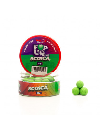 Pop-Up Senzor Planet, Scoica, 6mm, 10g