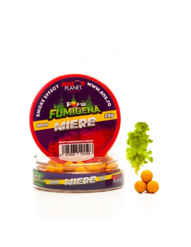 Pop-Up Senzor Planet Fumigena, Miere, 8mm, 25g