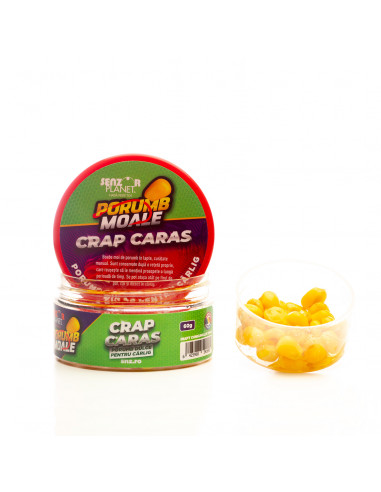 Porumb Moale Pentru Carlig Senzor Planet Crap Caras, 60g