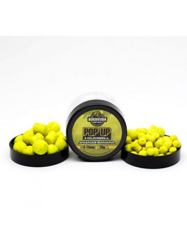 Pop-Up Bucovina Baits, Pineapple & Banana, 8-10mm, 20g