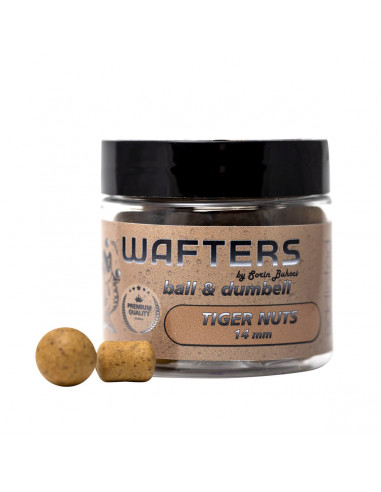 Wafters Addicted Carp Baits Ball & Dumbell, Tiger Nuts, 14mm