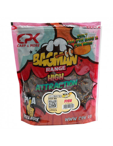 Amestec Pungi Solubile CPK Bagman Stick Mix, Fish, 800g