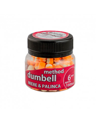 Pop-Up Dumbell Addicted Carp Baits Method, Miere & Palinca, 6mm, 100buc