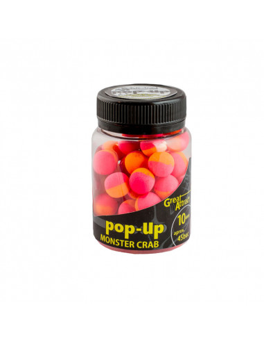 Pop-Up Addicted Carp Baits, Monster Crab, 10mm, 45buc