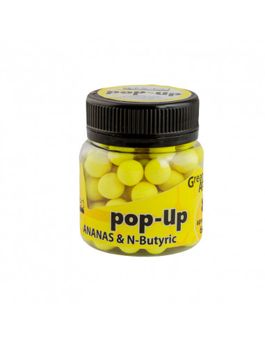 Pop-Up Addicted Carp Baits, Ananas & N-butyric, 8mm, 60buc