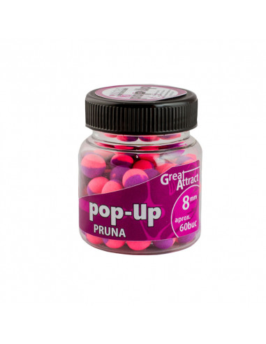 Pop-Up Addicted Carp Baits, Pruna, 8mm, 60buc