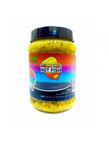 Porumb MG Special Carp cu seminte, Hot Fish, 2kg