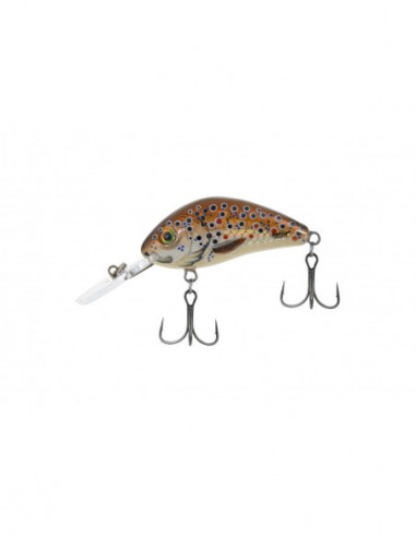 Vobler Salmo Hornet Rattlin H6.5F, Brown Holographic Trout, 6.5cm, 20g