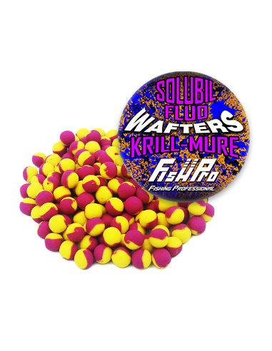 Wafters Solubil Fish Pro Fluo, Krill Mure, 8mm, 35g