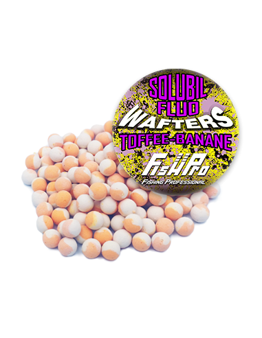 Wafters Solubil Fish Pro Fluo, Toffee Banane, 8mm, 35g