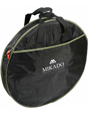 Husa Juvelnic Mikado Rotund, 1 Compartiment, Black/Green, 63x8cm