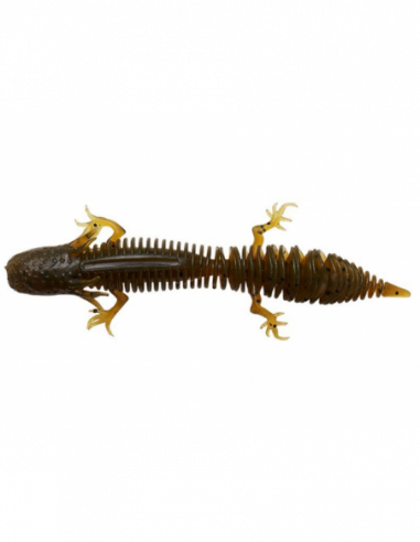 Naluca Savage Gear Ned Salamander, Green Pumpkin, 7.5cm, 3g, 5buc/plic