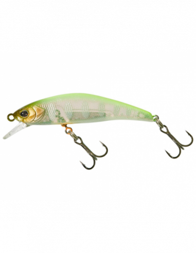 Vobler Illex Tricoroll Minnow Sinking 70 SHW, Chartreuse Back Yamame, 7cm, 9.5g