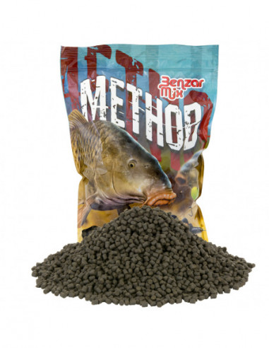 Pelete Benzar Mix Premium, Black Halibut, 4.5mm, 800g