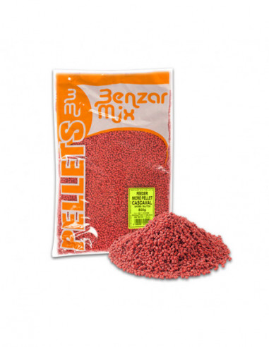 Micropelete Benzar Mix Feeder Micro Pellet, Capsuni, 1.5mm, 800g