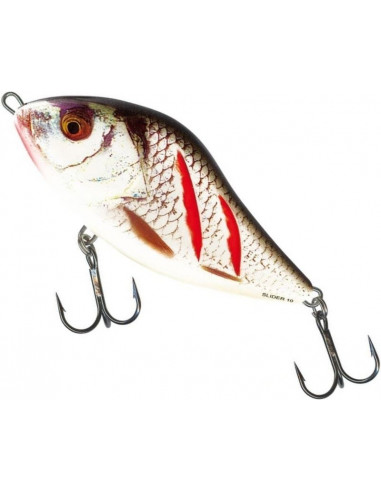 Vobler Salmo Slider Floating SD7F, Wounded Real Grey Shiner, 7cm, 17g