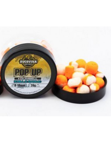 Pop-Up Bucovina Baits, Krill and Garlic, 14mm, 20g