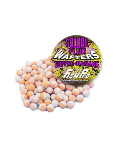 Wafters Fish Pro Solubil Fluo, Toffee Banane, 8mm, 40g