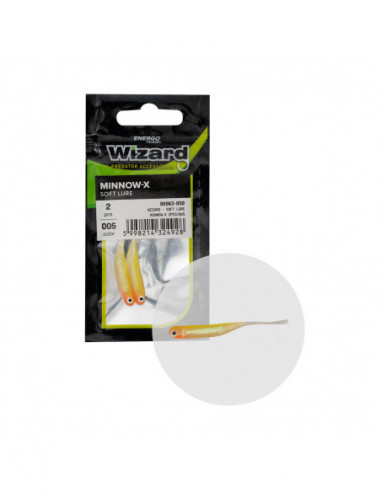 Shad Wizard Minnow-X, Culoare 005, 5cm, 2buc/plic