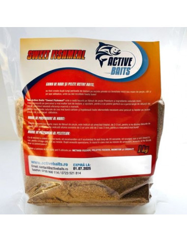 Nada Active Baits, Sweet Fishmeal, 1kg