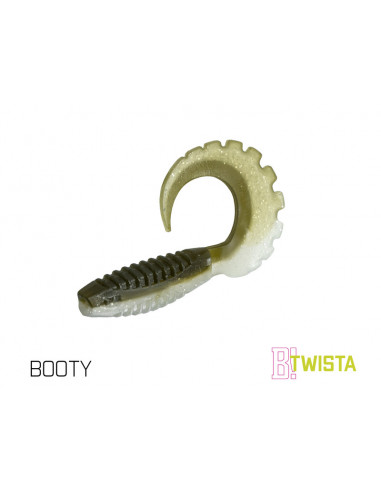 Naluca Soft Delphin Twista UVs, Booty, 10cm, 5buc/plic