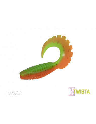 Naluca Soft Delphin Twista UVs, Disco, 10cm, 5buc/plic