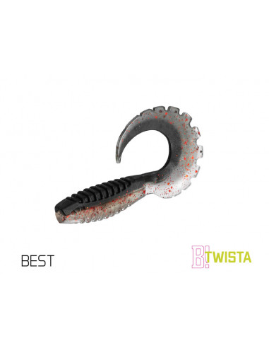 Naluca Soft Delphin Twista UVs, Best, 10cm, 5buc/plic