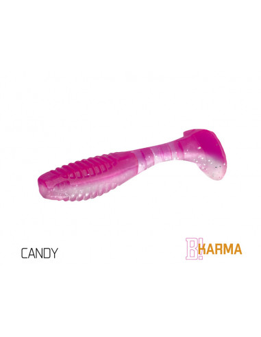 Naluca Soft Delphin Karma UVs, Candy, 8cm, 5buc/plic