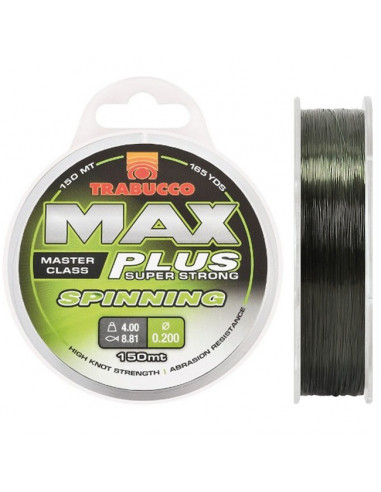 Fir Monofilament Trabucco Max Plus Spinning, 150m