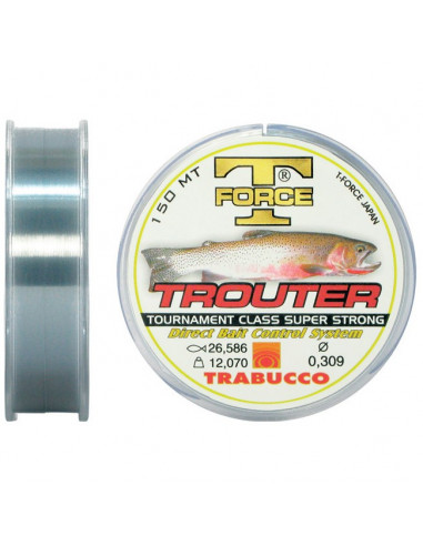 Fir Monofilament Trabucco Trouter, 150m