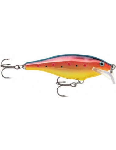 Vobler Rapala Scatter Rap Shad, Culoare GOL, 5cm, 5g