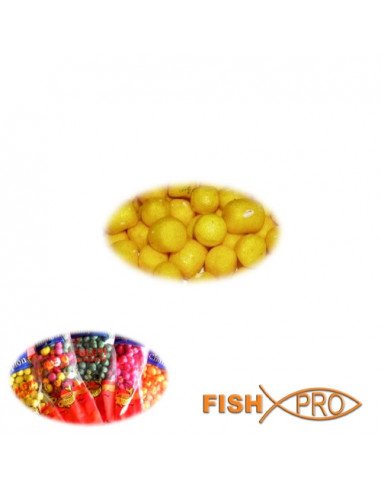 Pufuleti Puffi FishPro, Mediu, Galben, Miere, 30g